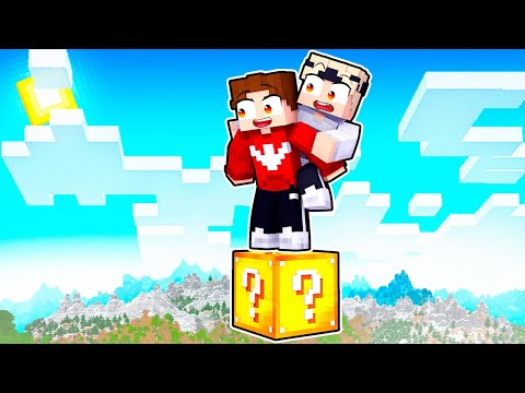 Minecraft, aber auf einem Lucky Block!