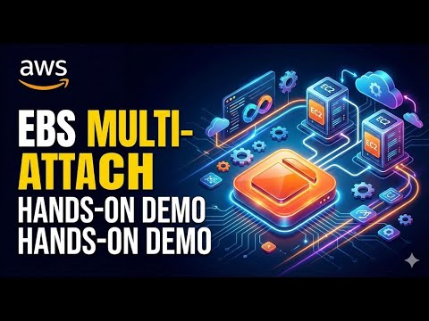 AWS EBS Multi-Attach Tutorial | Shared Storage Between EC2 Instances (Step-by-Step Demo)