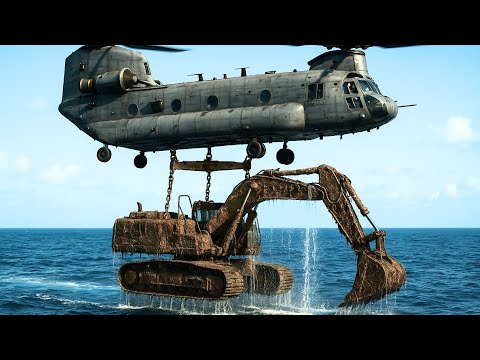 Unbelievable Restoration — A 120-Year-Old Excavator Recovered from the Ocean Floor!