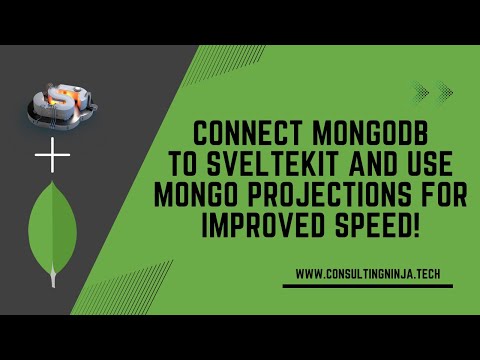 SvelteKit | Mongodb connect | using projections to get data faster!