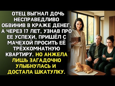 17 лет назад отец выгнал меня за "кражу" Сегодня он пришёл требовать МОЮ квартиру для второй дочери!