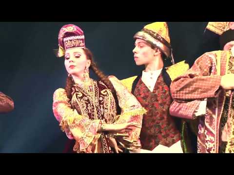 КОНЦЕРТ АНСАМБЛЯ ТАНЦА ,,КАЗАНЬ"-1 март 2016"(фрагменты)