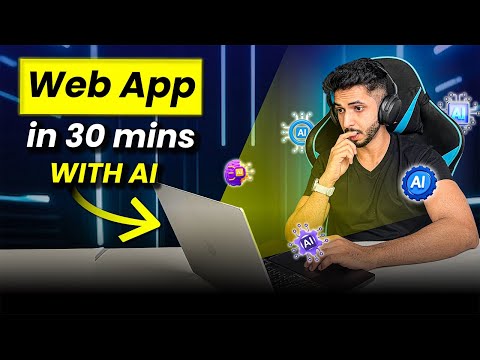 How To Build Web Apps With AI [2025] 🚀 - Hindi Tutorial [A-Z] 🔥