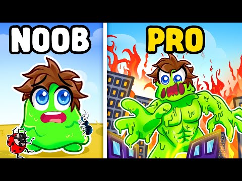 I Went NOOB to PRO in Roblox BIGGEST SLIME Simulator...