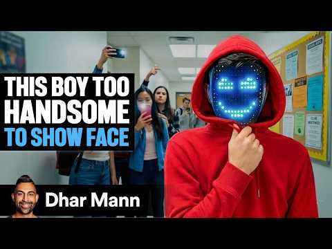 FAMOUS BOY Too Handsome To Show Face | Dhar Mann Studios