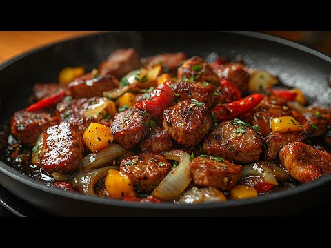 Ein weltberühmtes Gericht, das die ganze Welt verrückt macht! Saftige Stücke!