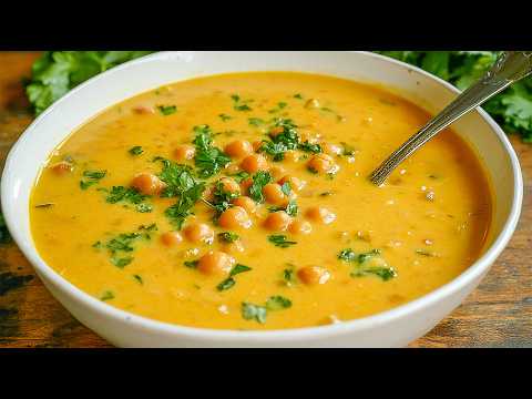 Essen Sie alle 3 Tage Kichererbsen Suppe zum Abendessen und Sie werden schnell abnehmen!