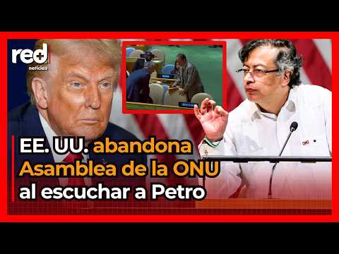 Delegación de Estados Unidos abandonó asamblea de la ONU ante discurso del presidente Gustavo Petro