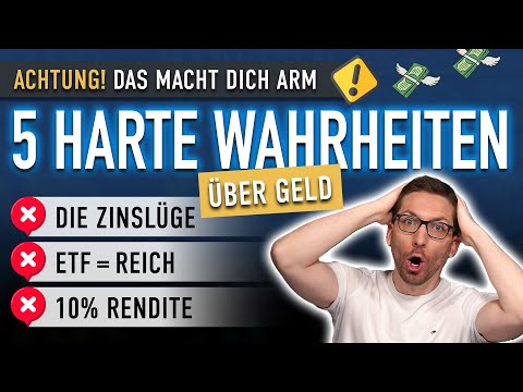 Diese 5 harten Wahrheiten über Geld MUSS jeder kennen!