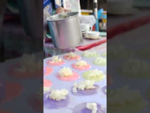 Mung Bean Rice Crepe | ถั่วแปป | Thai Street Food