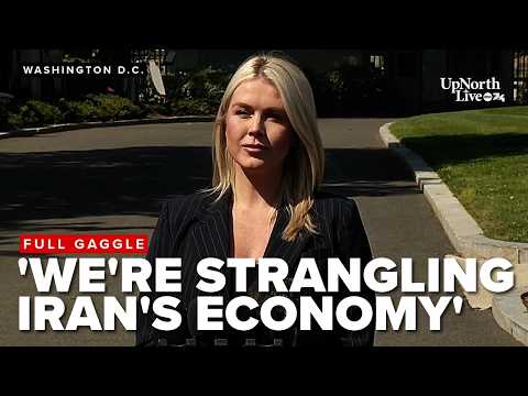 FULL GAGGLE: Leavitt shares latest on Iran naval blockade; says Trump is pleased with operation