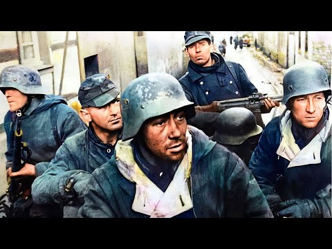 Уникальная кинохроника кровавой Битвы за Будапешт (1945) Самый тяжелый штурм Великой Отечественной