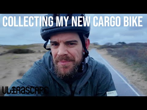 COLLECTING MY NEW CARGO BIKE... and riding it home from Amsterdam!