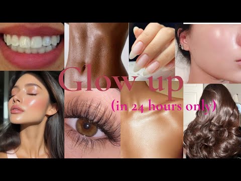 HOW TO GLOW UP IN JUST 24 HOURS FOR SCHOOL (it works 100%)
