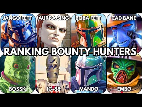 Ranking EVERY Star Wars Bounty Hunter From WORST to BEST