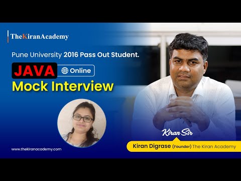 Java Interview Questions | HR Mock Interview 2023 | Technical Round | #kiransir