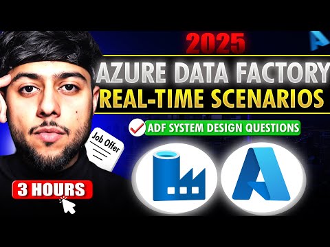 [WITH SYSTEM DESIGN] Azure Data Factory Real Time Scenarios - 2025