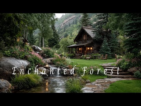 Enchanted Forest Cottage – Healing Meditation Music – Magical Woodland Ambience for Deep Relaxation