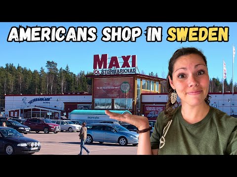 Our First Time Grocery Shopping in a New Country!