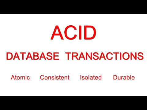 Database Transactions (ACID)