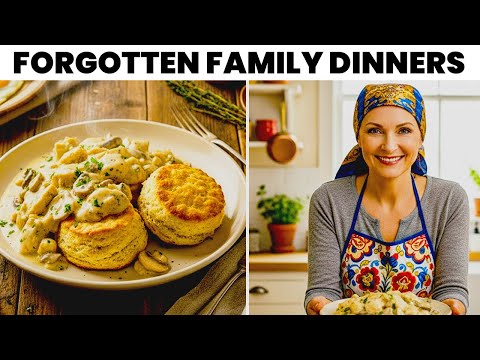 30 Forgotten Family Dinners You’ll Never See in Modern Cookbooks