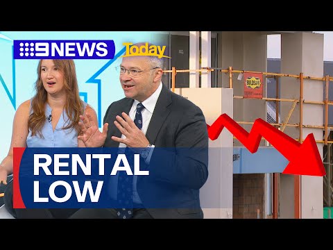 Australia hits record rental vacancy low of 0.7 per cent | 9 News Australia