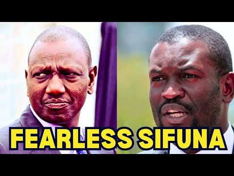 EDWIN SIFUNA BOLD MESSAGE TO RUTO! “I WILL NEVER SUPPORT YOU! EVEN IF IT MEANS LOSING MY SEAT”