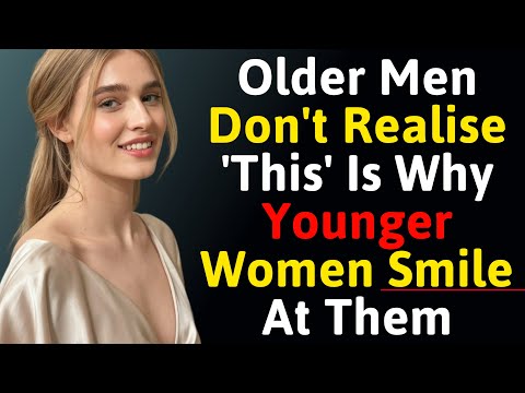 Older Men Don’t Realize THIS Is Why Younger Women Smile at Them | Dark Psychology of Attraction