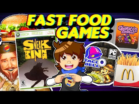The STRANGE World of Licensed Fast Food Games