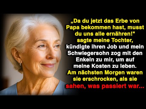 „Du hast das Erbe von Papa bekommen, jetzt musst du uns alle ernähren“, sagte meine Tochter und ich!