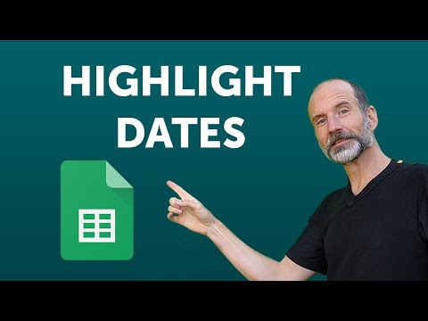 Google Sheets - Highlight Expiration or Due Dates