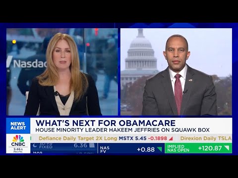 Leader Jeffries on CNBC's Squawk Box