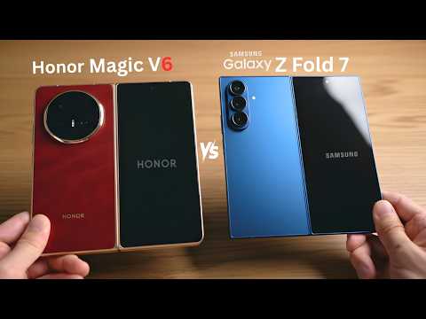 Honor Magic V6 vs Galaxy Z Fold 7 - The Winner Is Clear!