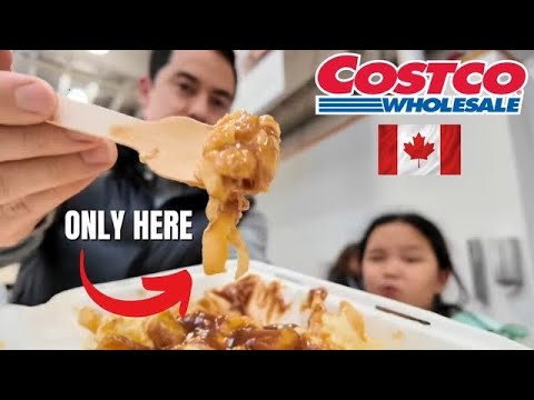 What Costco in Canada is Like- Poutine at the food court!!! 🇨🇦