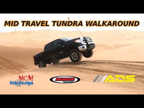 MID TRAVEL Toyota Tundra Build walk around.  Thoughts on the truck at the end