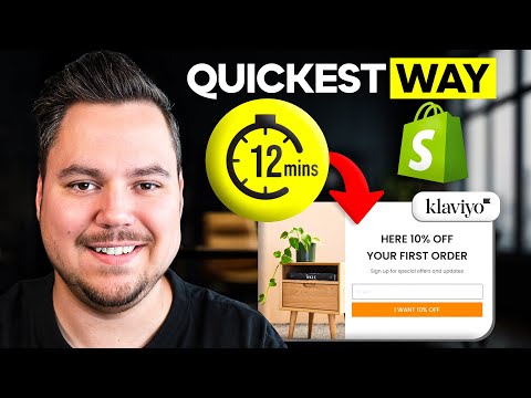 Klaviyo Pop-Up Form Tutorial 2025: Make It High-Converting In Just 12 Minutes!
