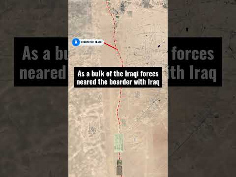 Highway of Death #USA #IRAQ #KUWAIT #shorts
