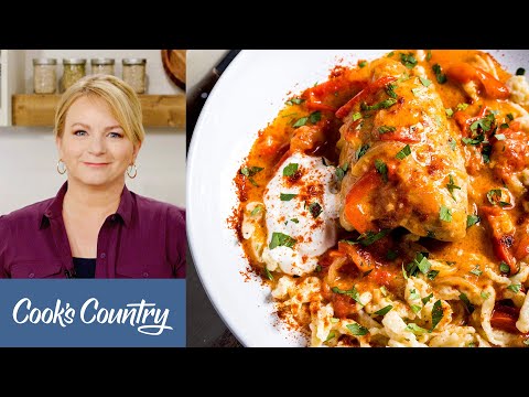 How to Make Chicken Paprikash and Spaetzle