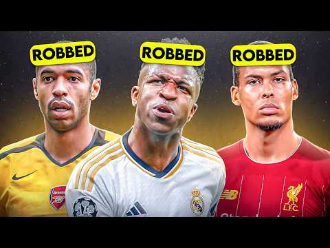 Every Balon d'Or Robbery In Football History