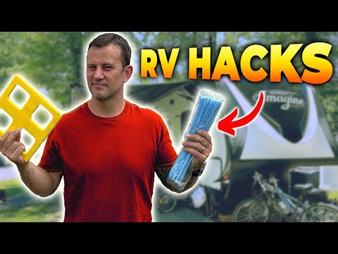 RV Camping Hacks / Tips That Will Save Your Marriage 🤣 & Cost You Nothing