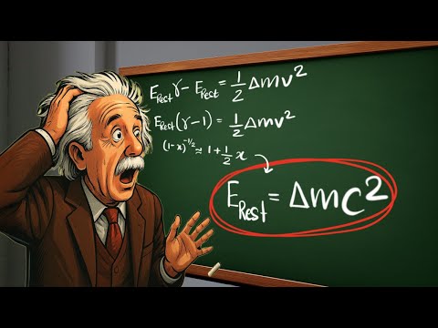 I never understood how Einstein originally derived E = mc^2..until now!