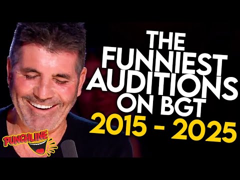 Funniest BGT Auditions Of Each Year! 2015 - 2025!