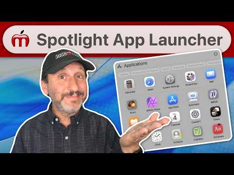 How To Use the New Spotlight Applications Launcher