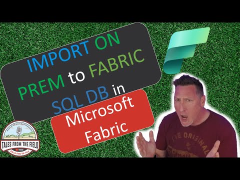 Microsoft Fabric: Import On Premise SQL Server Data into Fabric SQL Database!