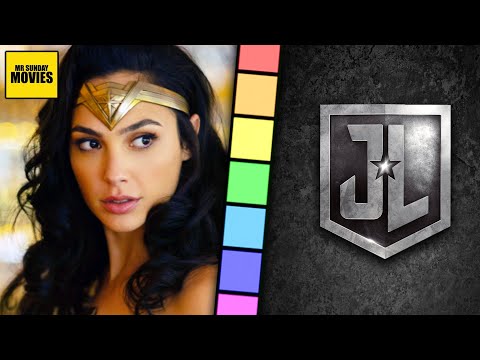 Ranking Every Justice League Member - A Tier List