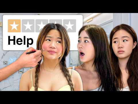 HIRING A BEGINNER VS. PROFESSIONAL MAKEUP ARTIST FOR MY SISTER'S PROM!