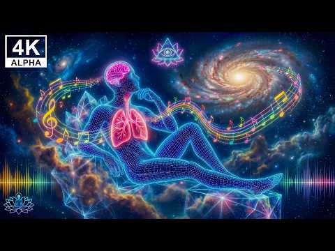 432Hz + 528Hz • Fall Into Deep Healing Sleep • Stress Relief, Melatonin Release • Remove Insomnia