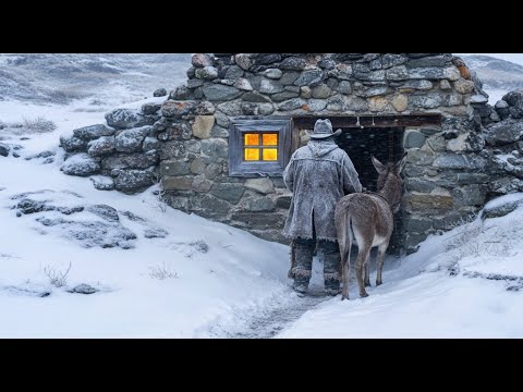 Cowboy And His Donkey Got Lost in Blizzard, Found Stone Hut — What They Found There Will Shock You