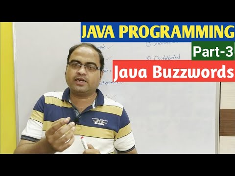 JAVA PROGRAMMING | Part-3 | Java Buzzwords