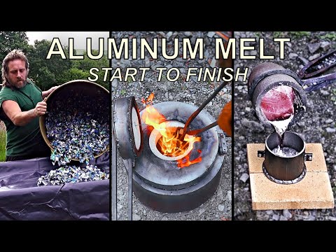 DIY Casting: High Quality Aluminum from Recycled Cans!
